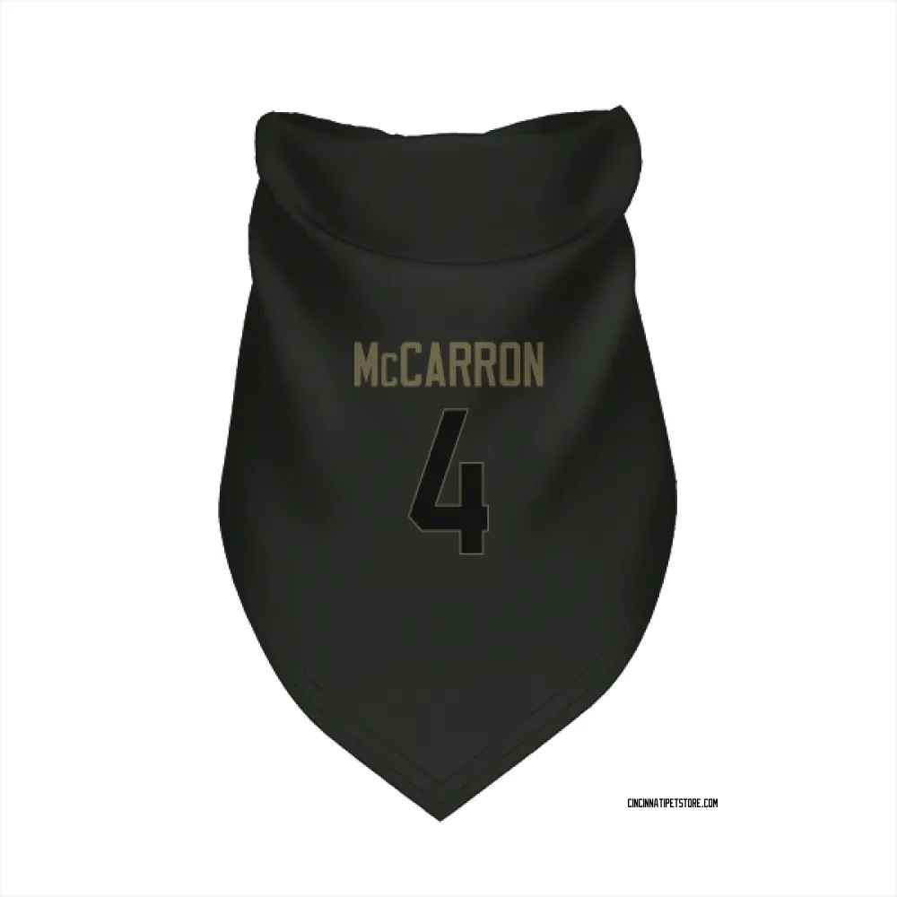 Cincinnati Bengals AJ McCarron Black Service Pet Bandana for Dog & Cat