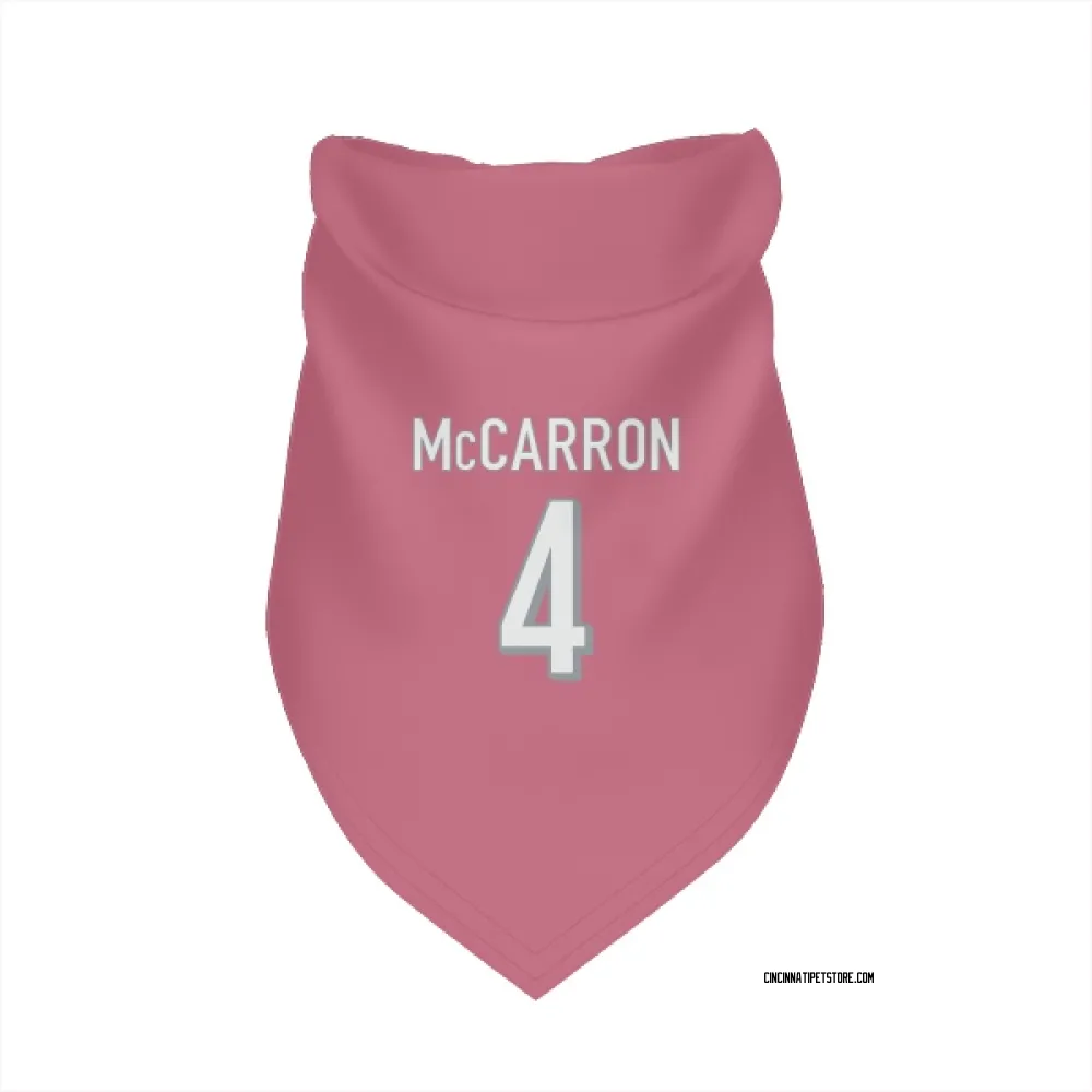 Cincinnati Bengals AJ McCarron Pink Pet Bandana for Dog & Cat