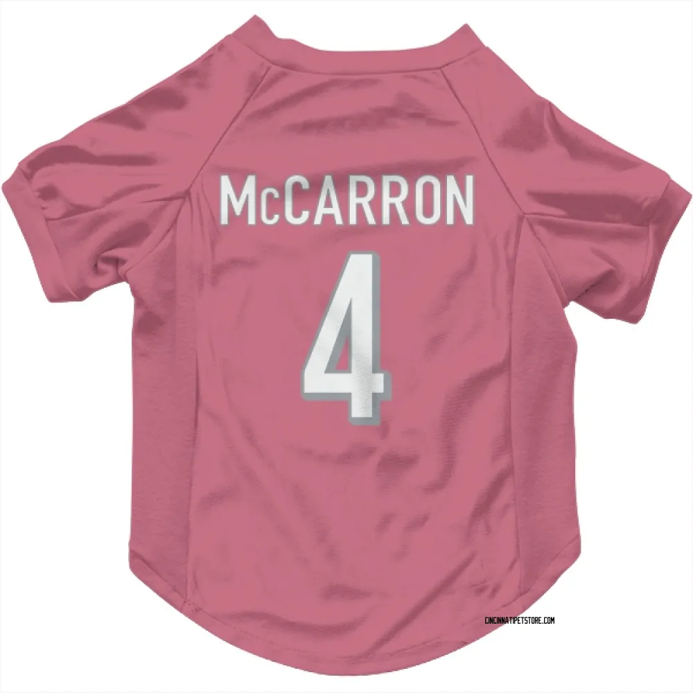 Cincinnati Bengals AJ McCarron Pink Pet Jersey for Dog & Cat