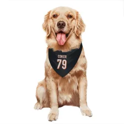Cincinnati Bengals Andrew Coker Black Pet Bandana for Dog & Cat