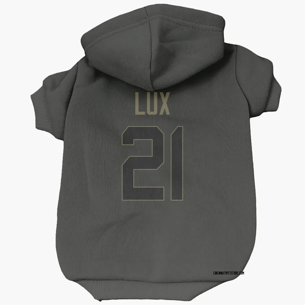 Cincinnati Bengals Bralyn Lux Black Service Pet Hoodie for Dog & Cat