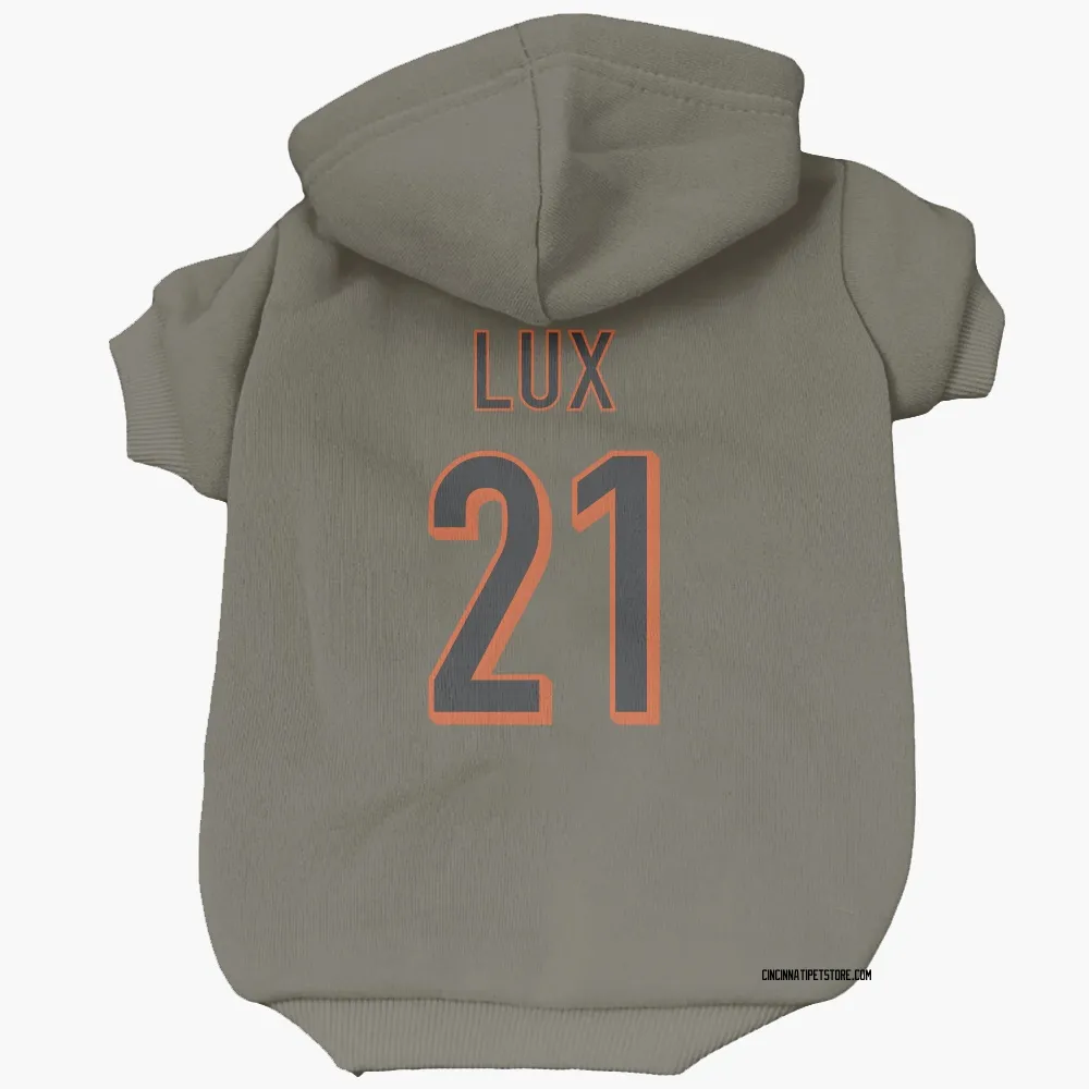 Cincinnati Bengals Bralyn Lux Olive Pet Hoodie for Dog & Cat