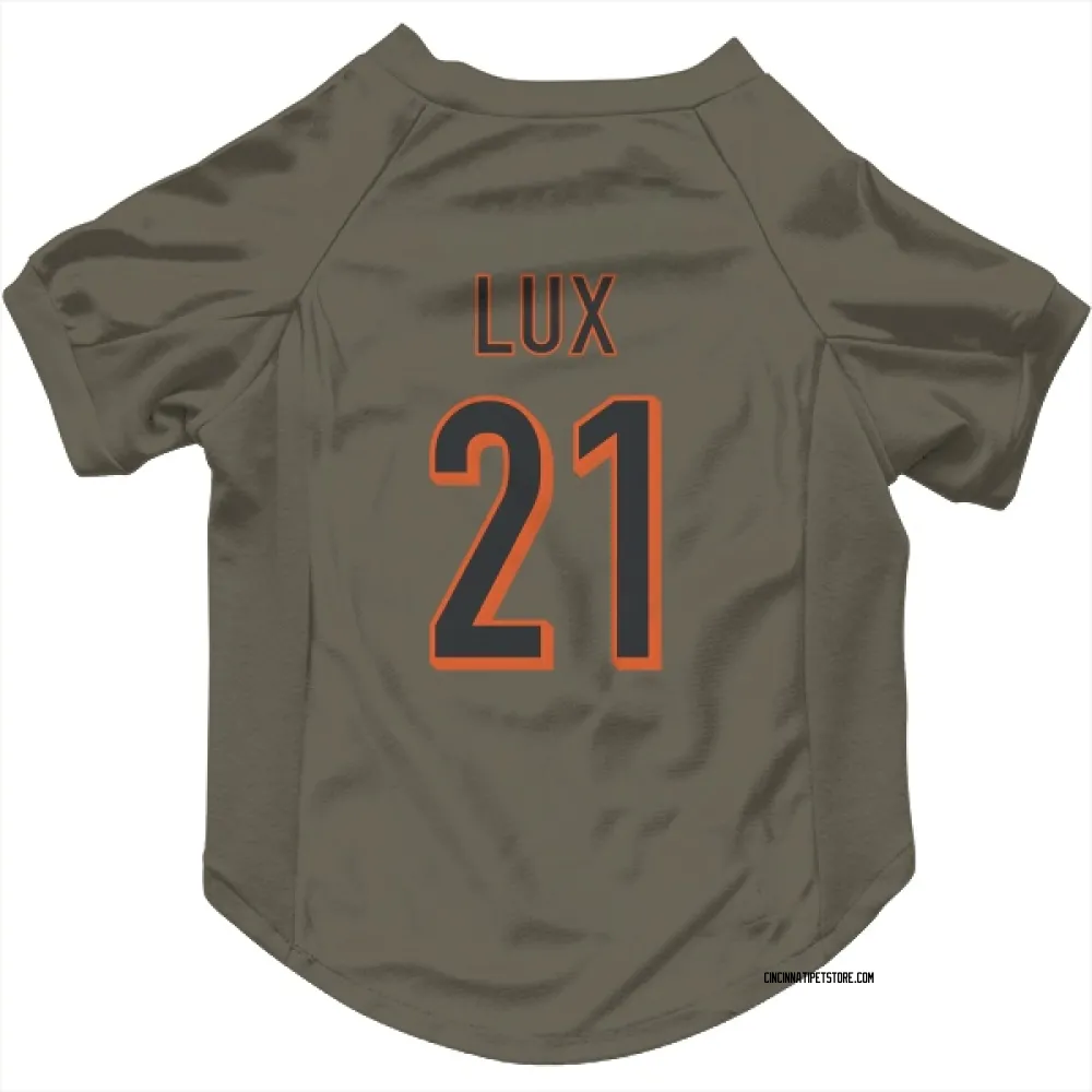 Cincinnati Bengals Bralyn Lux Olive Pet Jersey for Dog & Cat