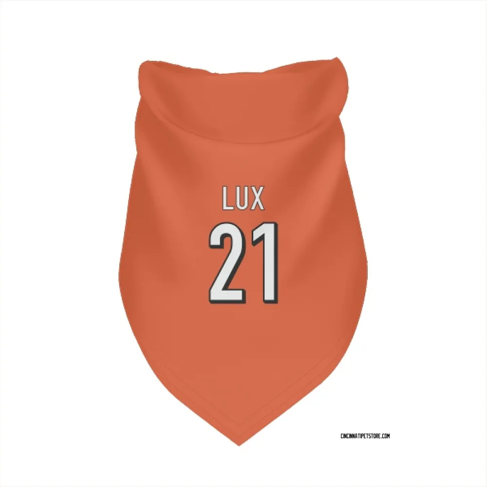 Cincinnati Bengals Bralyn Lux Orange Pet Bandana for Dog & Cat