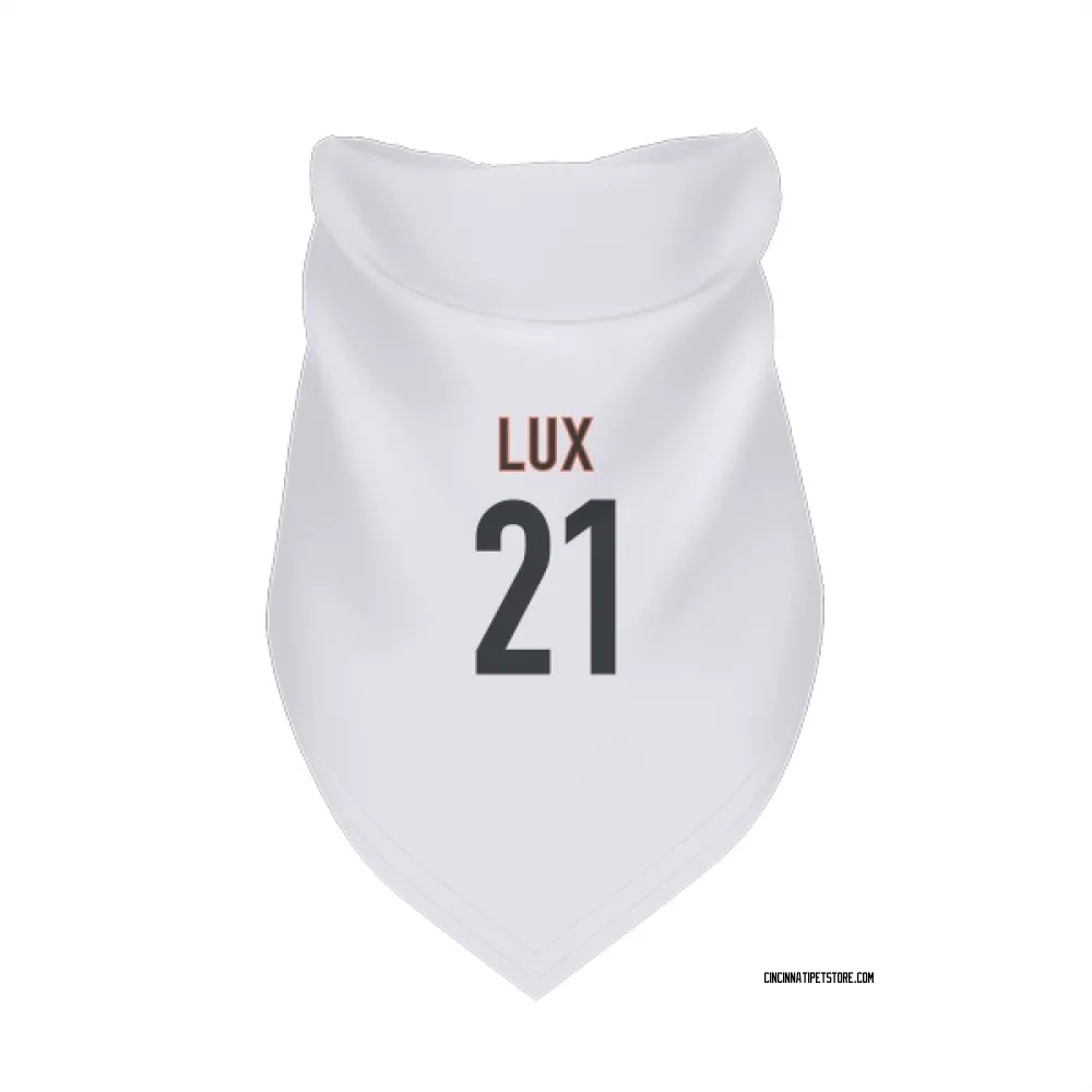 Cincinnati Bengals Bralyn Lux White Pet Bandana for Dog & Cat