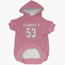 Cincinnati Bengals Brian Asamoah II Pink Pet Hoodie for Dog & Cat