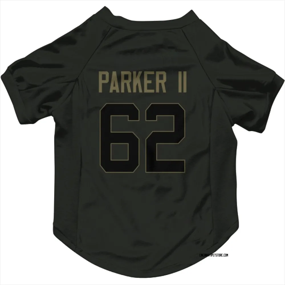 Cincinnati Bengals Brian Parker II Black Service Pet Jersey for Dog & Cat