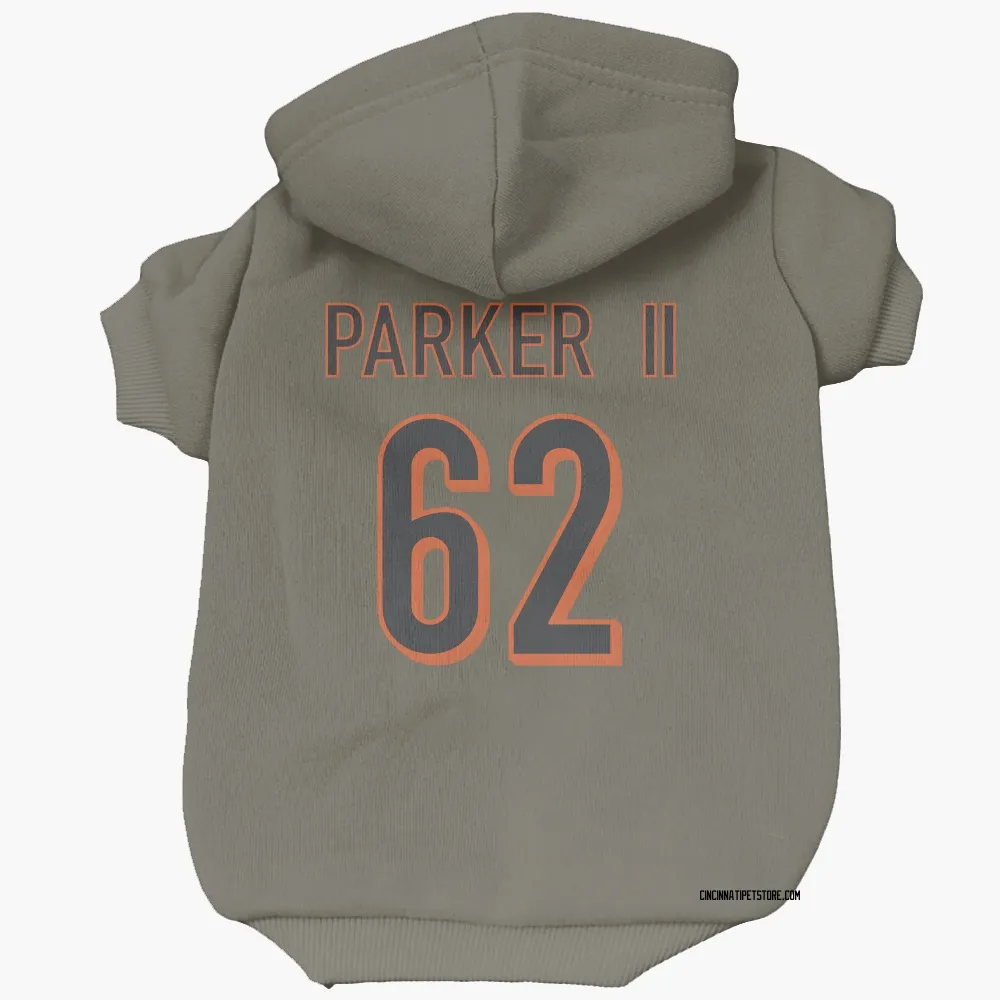 Cincinnati Bengals Brian Parker II Olive Pet Hoodie for Dog & Cat
