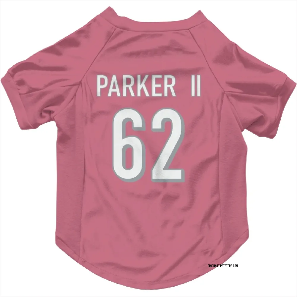 Cincinnati Bengals Brian Parker II Pink Pet Jersey for Dog & Cat