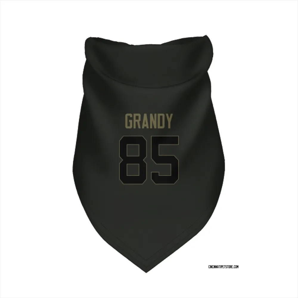Cincinnati Bengals Cam Grandy Black Service Pet Bandana for Dog & Cat