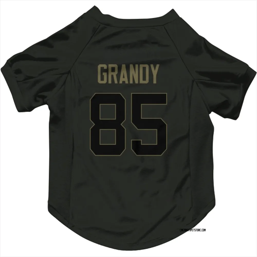 Cincinnati Bengals Cam Grandy Black Service Pet Jersey for Dog & Cat