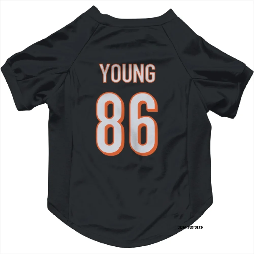 Cincinnati Bengals Colbie Young Black Pet Jersey for Dog & Cat