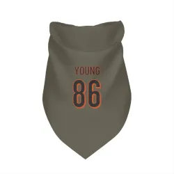 Cincinnati Bengals Colbie Young Olive Pet Bandana for Dog & Cat