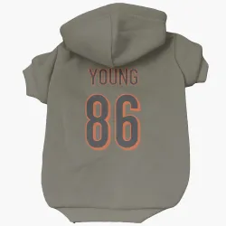 Cincinnati Bengals Colbie Young Olive Pet Hoodie for Dog & Cat