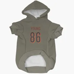 Cincinnati Bengals Colbie Young Olive Pet Hoodie for Dog & Cat