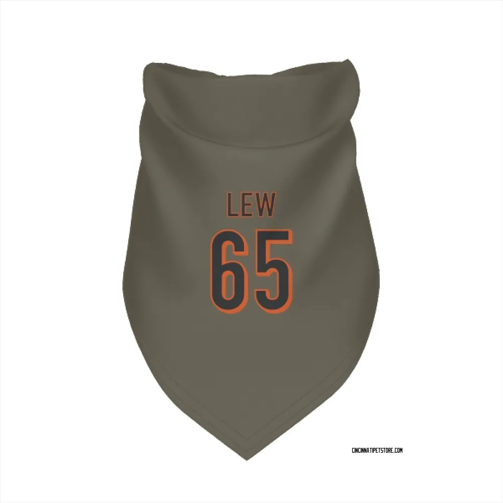 Cincinnati Bengals Connor Lew Olive Pet Bandana for Dog & Cat