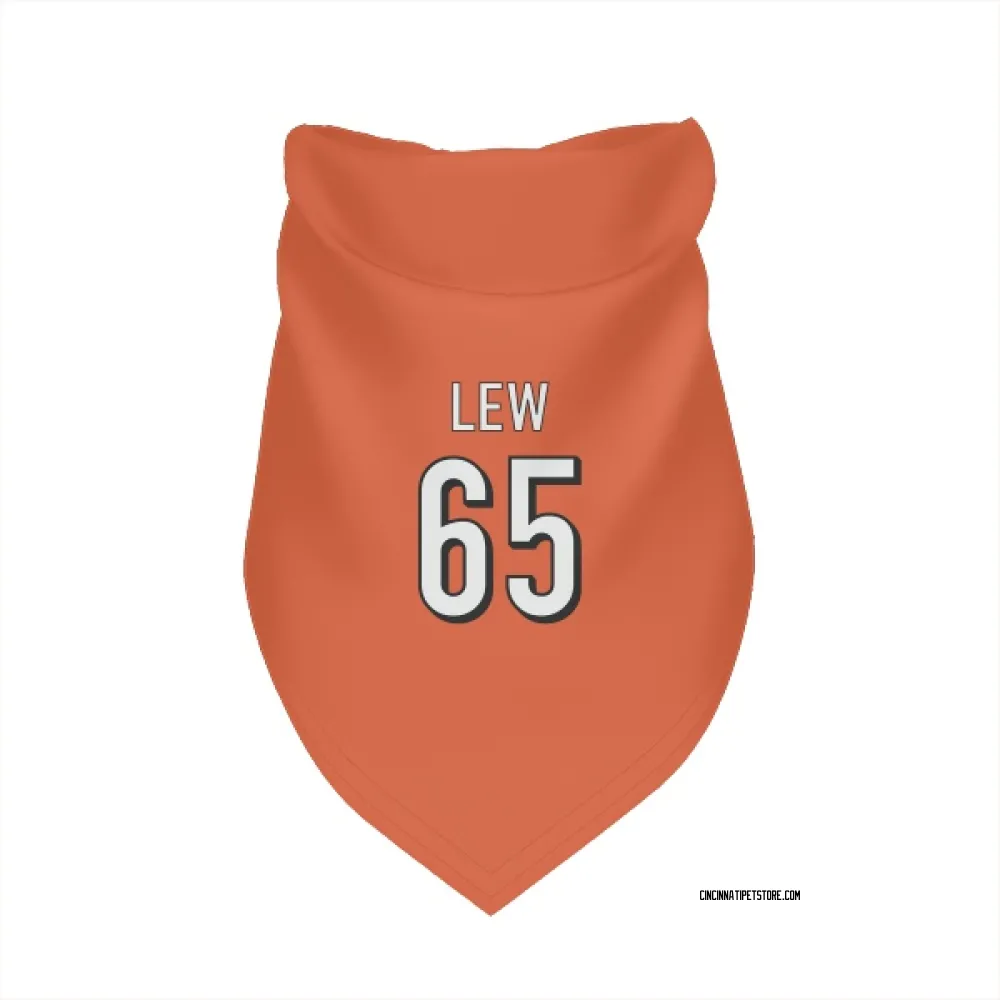 Cincinnati Bengals Connor Lew Orange Pet Bandana for Dog & Cat