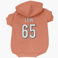 Cincinnati Bengals Connor Lew Orange Pet Hoodie for Dog & Cat