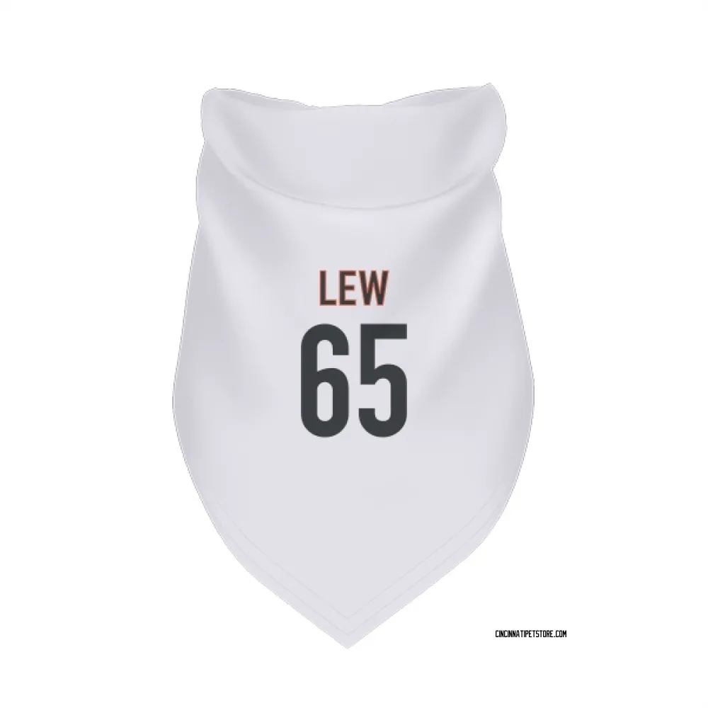 Cincinnati Bengals Connor Lew White Pet Bandana for Dog & Cat
