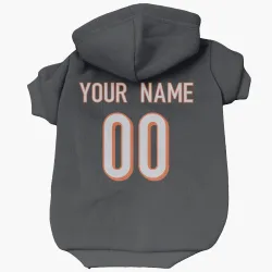 Cincinnati Bengals Custom Black Pet Hoodie for Dog & Cat