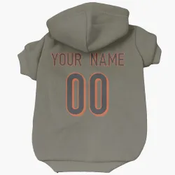 Cincinnati Bengals Custom Olive Pet Hoodie for Dog & Cat