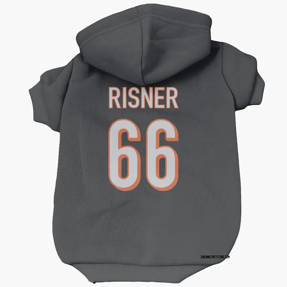 Cincinnati Bengals Dalton Risner Black Pet Hoodie for Dog & Cat