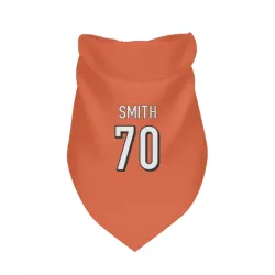 Cincinnati Bengals D'Ante Smith Orange Pet Bandana for Dog & Cat