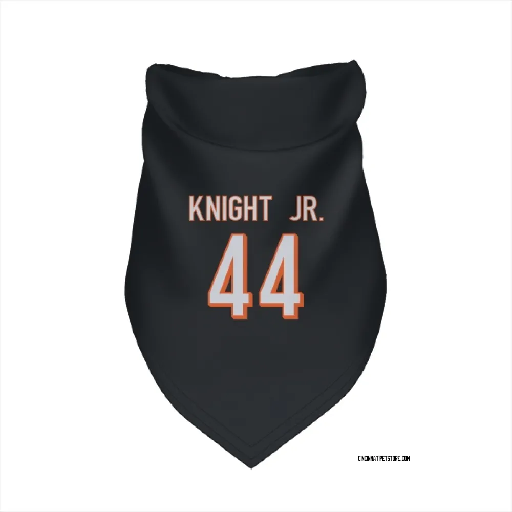 Cincinnati Bengals Demetrius Knight Jr. Black Pet Bandana for Dog & Cat