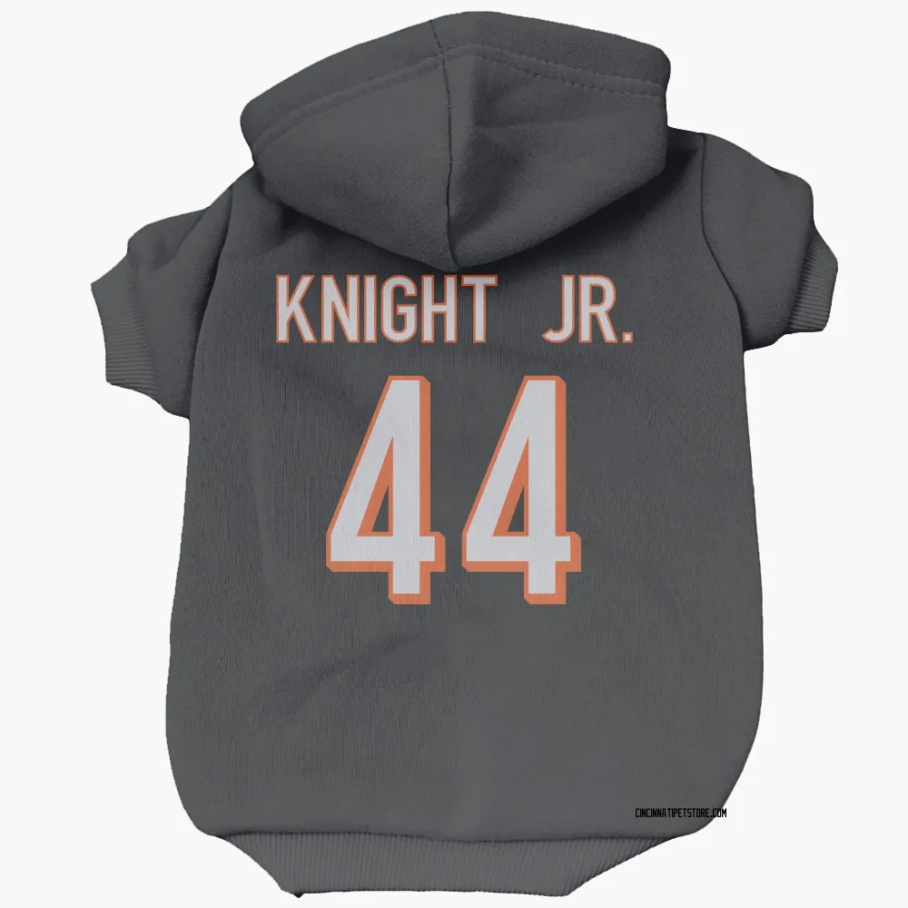 Cincinnati Bengals Demetrius Knight Jr. Black Pet Hoodie for Dog & Cat