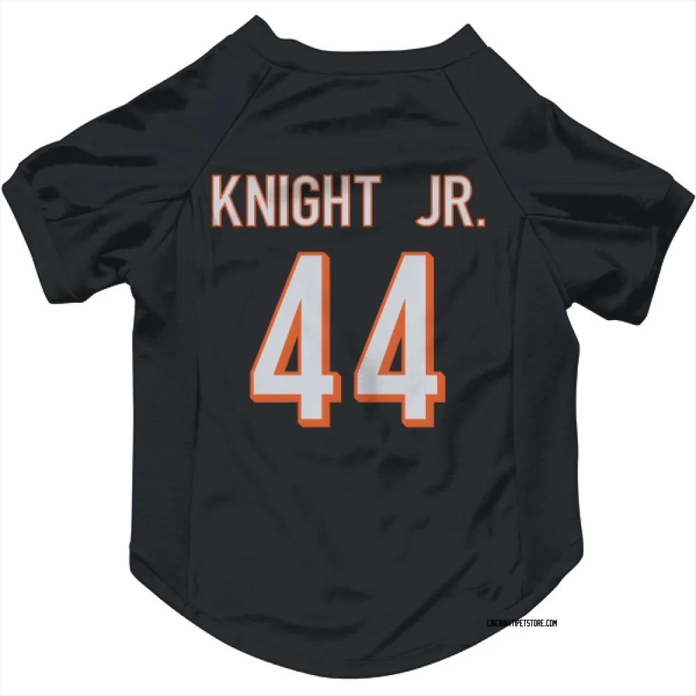 Cincinnati Bengals Demetrius Knight Jr. Black Pet Jersey for Dog & Cat