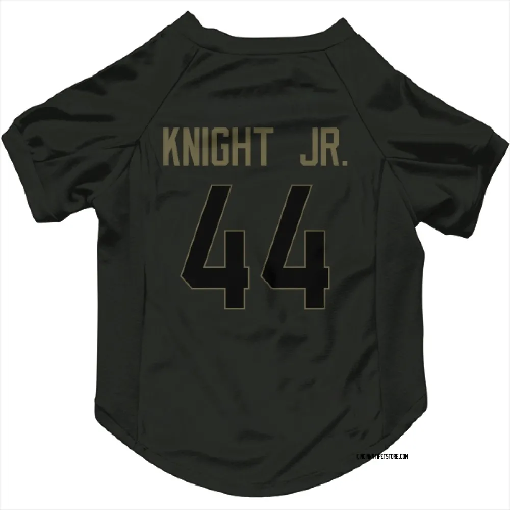 Cincinnati Bengals Demetrius Knight Jr. Black Service Pet Jersey for Dog & Cat