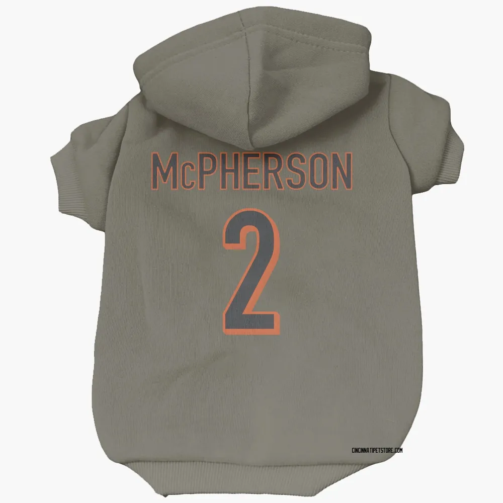 Cincinnati Bengals Evan McPherson Olive Pet Hoodie for Dog & Cat