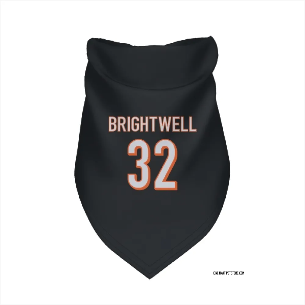Cincinnati Bengals Gary Brightwell Black Pet Bandana for Dog & Cat