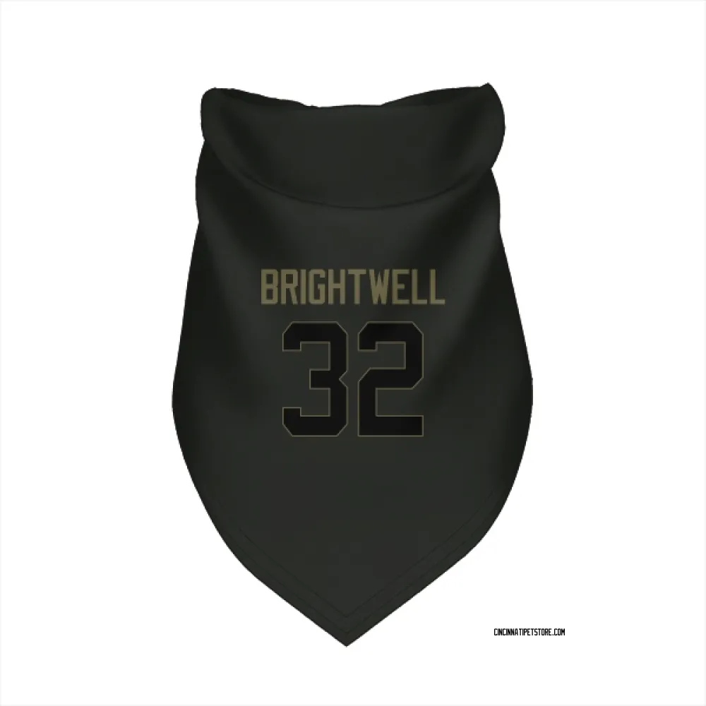 Cincinnati Bengals Gary Brightwell Black Service Pet Bandana for Dog & Cat