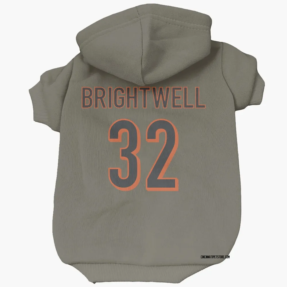 Cincinnati Bengals Gary Brightwell Olive Pet Hoodie for Dog & Cat