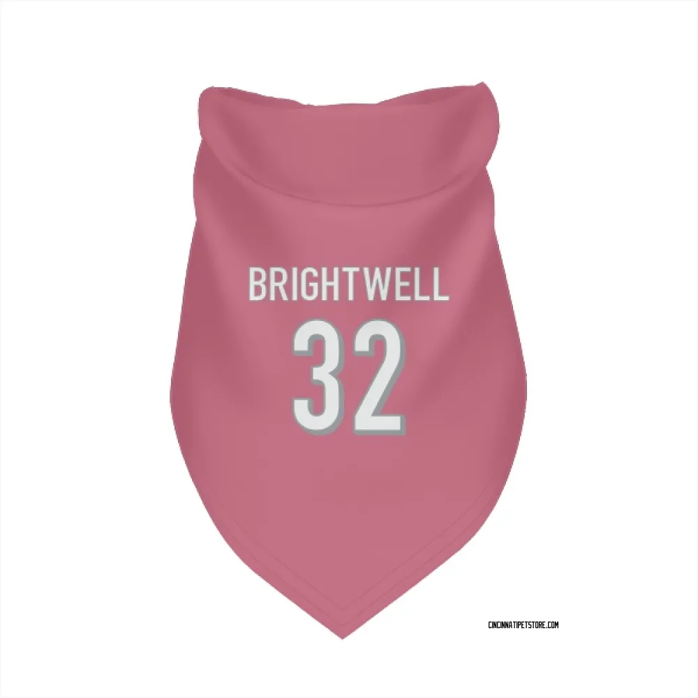 Cincinnati Bengals Gary Brightwell Pink Pet Bandana for Dog & Cat