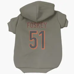Cincinnati Bengals Isaiah Foskey Olive Pet Hoodie for Dog & Cat
