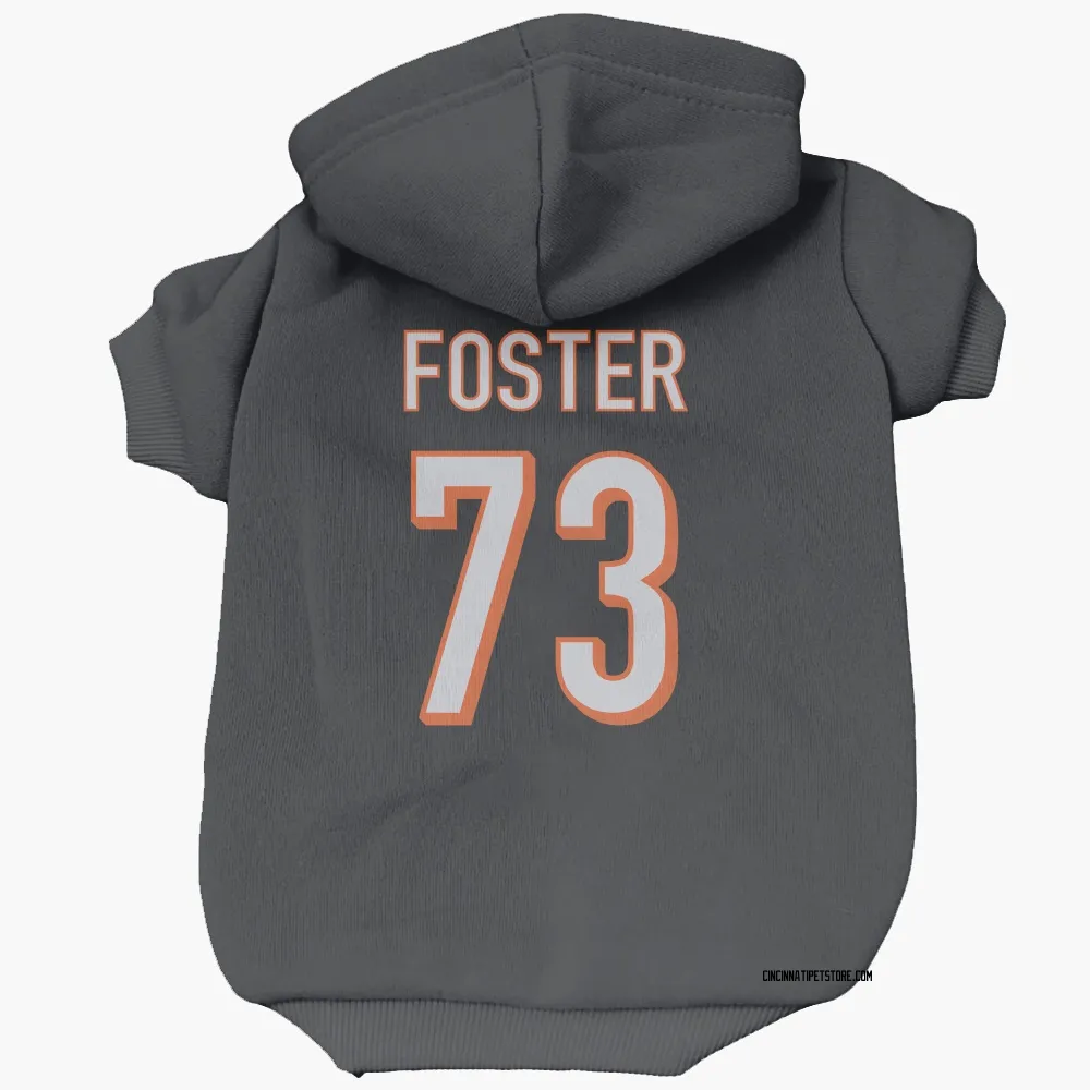 Cincinnati Bengals Javon Foster Black Pet Hoodie for Dog & Cat