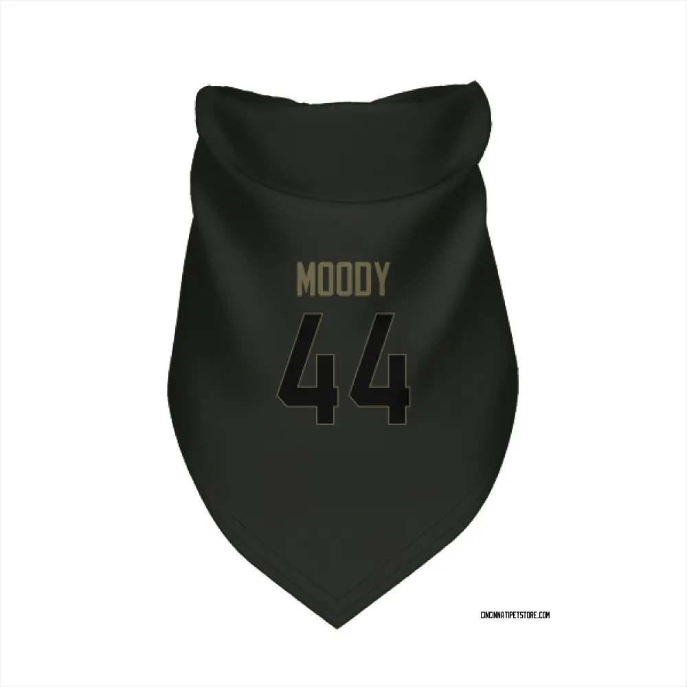 Cincinnati Bengals Jaylen Moody Black Service Pet Bandana for Dog & Cat