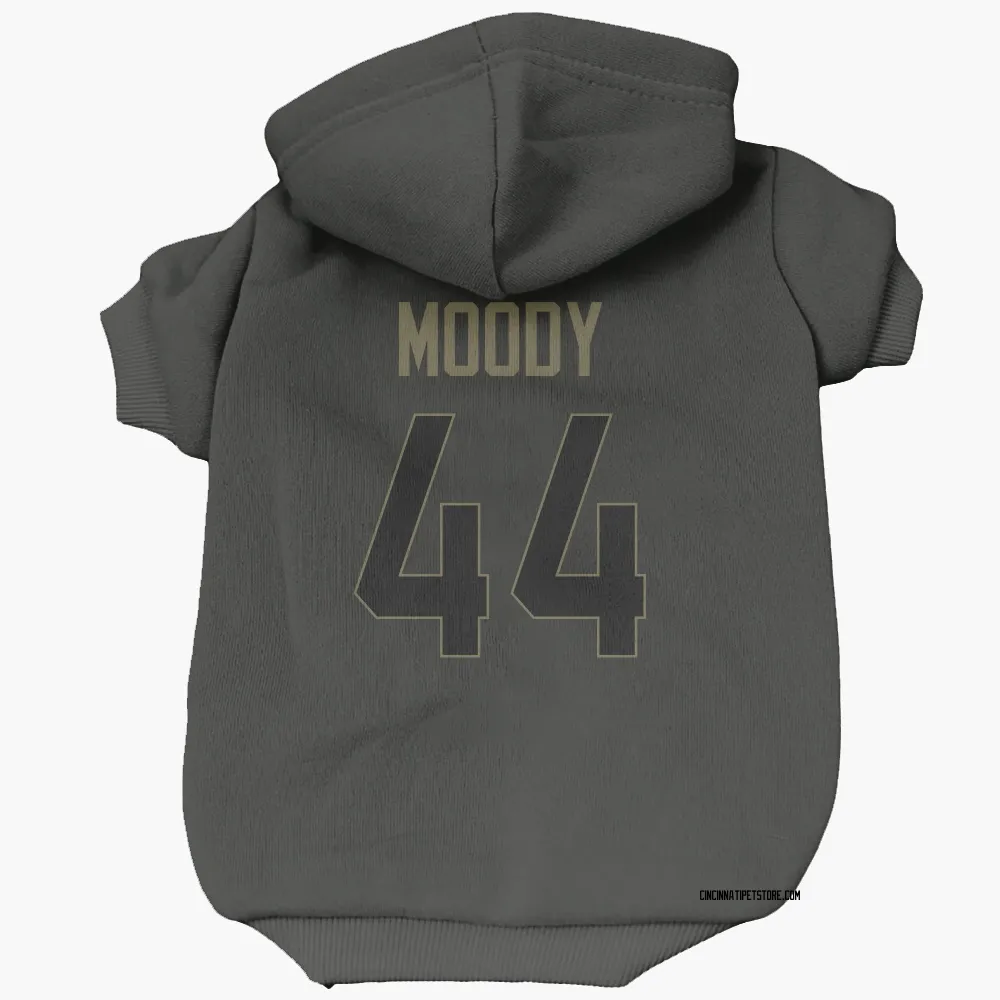 Cincinnati Bengals Jaylen Moody Black Service Pet Hoodie for Dog & Cat