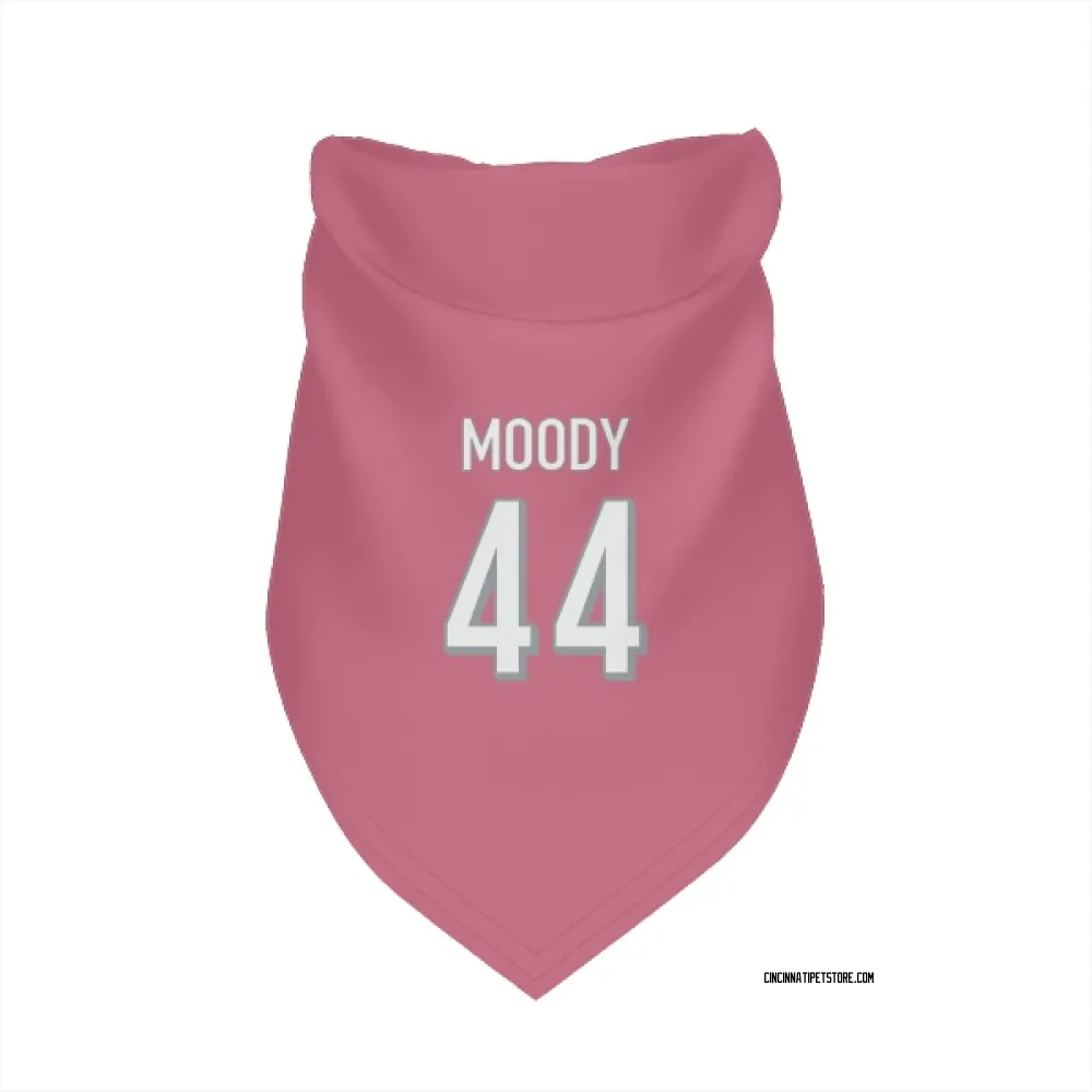 Cincinnati Bengals Jaylen Moody Pink Pet Bandana for Dog & Cat