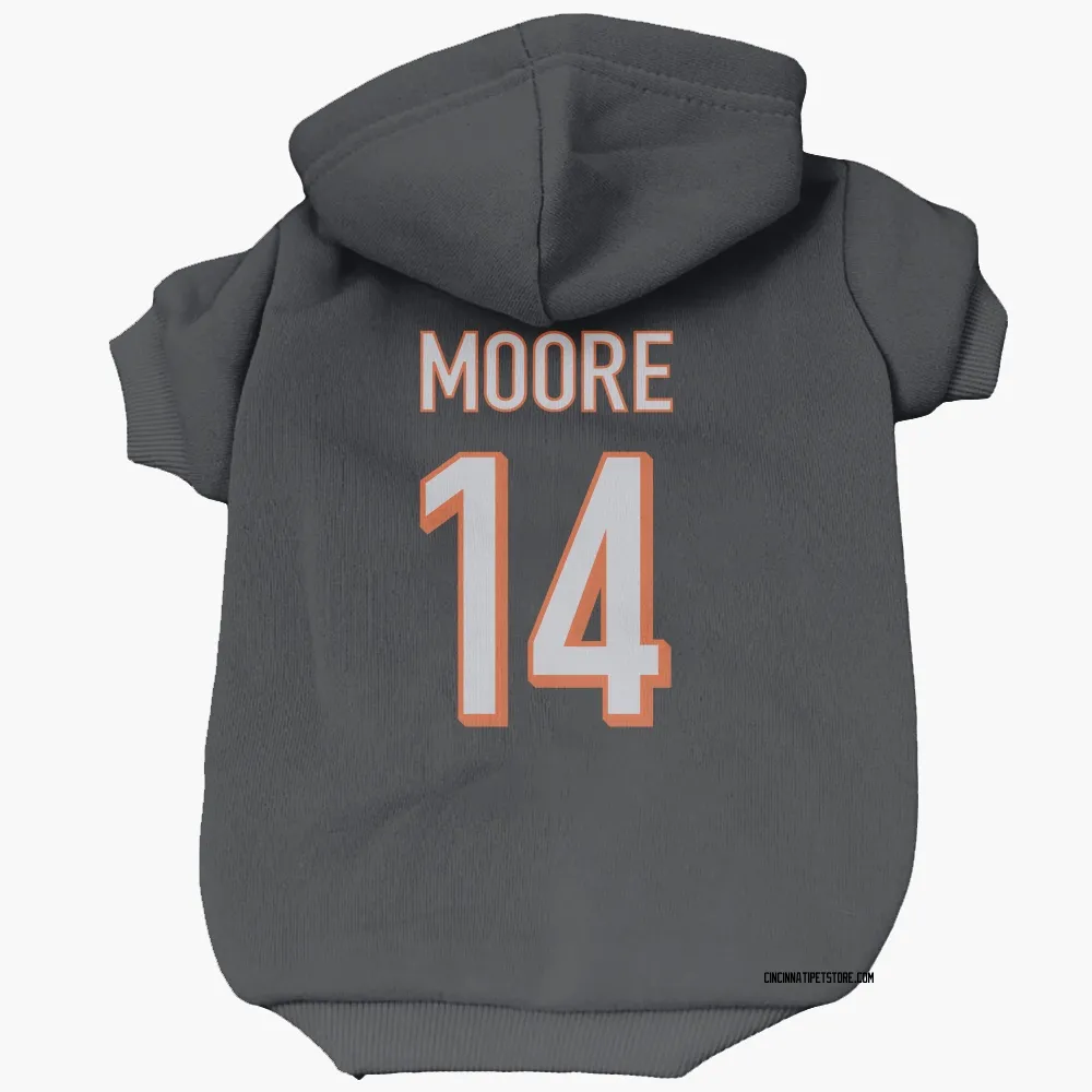 Cincinnati Bengals Jordan Moore Black Pet Hoodie for Dog & Cat