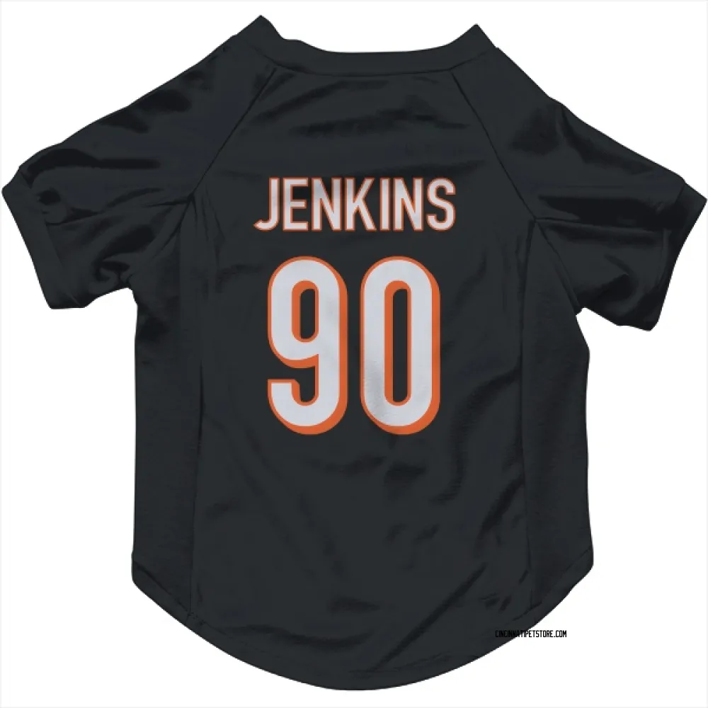 Cincinnati Bengals Kris Jenkins Jr. Black Pet Jersey for Dog & Cat