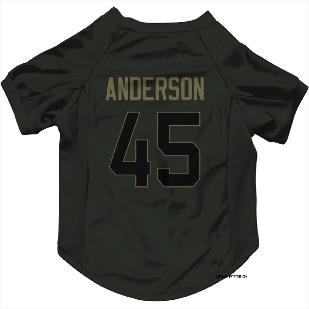Cincinnati Bengals Liam Anderson Black Service Pet Jersey for Dog & Cat