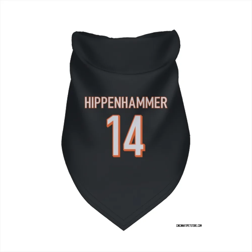 Cincinnati Bengals Mac Hippenhammer Black Pet Bandana for Dog & Cat