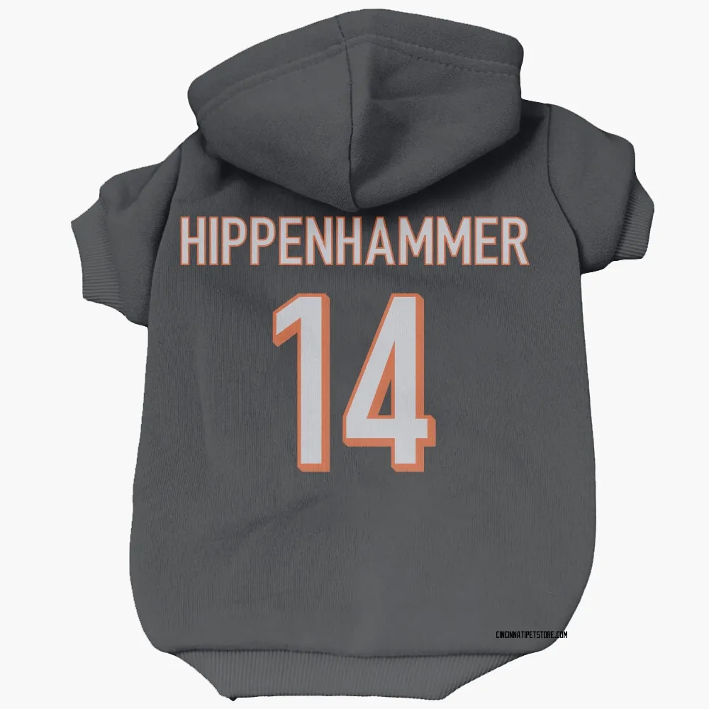 Cincinnati Bengals Mac Hippenhammer Black Pet Hoodie for Dog & Cat