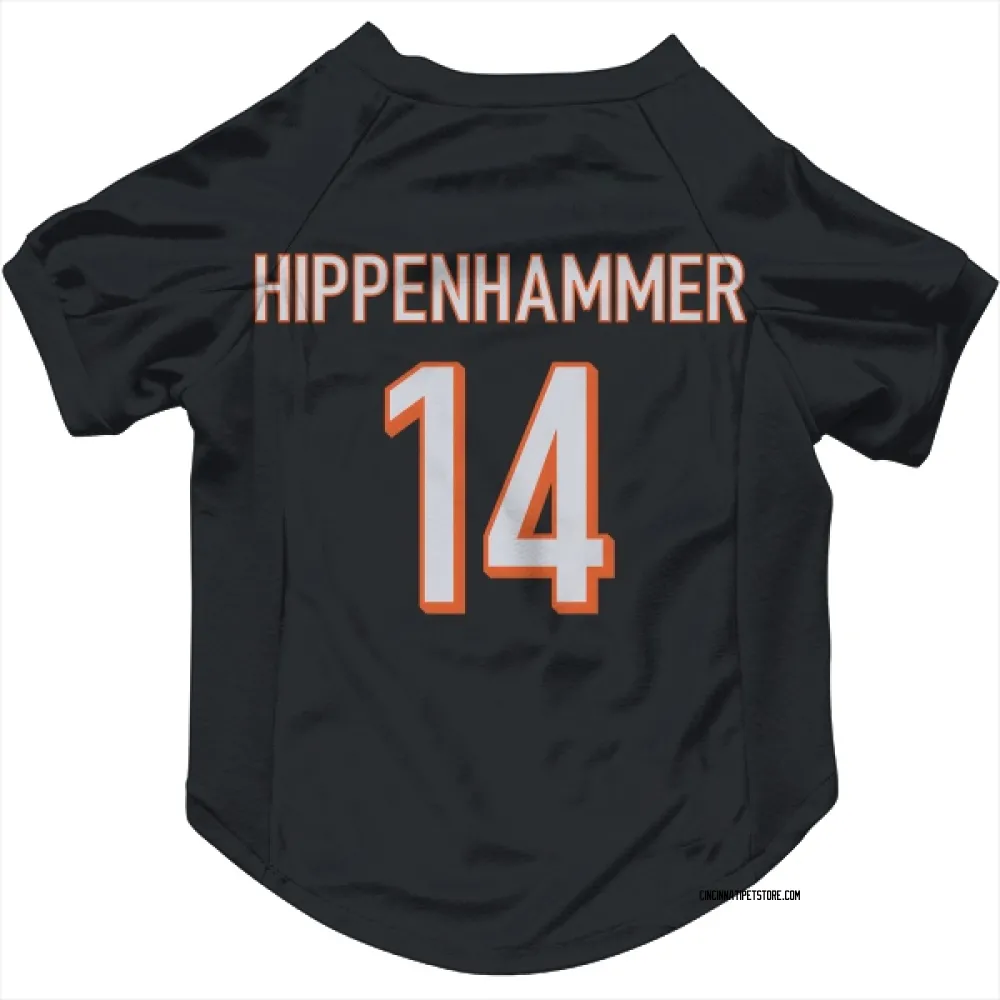 Cincinnati Bengals Mac Hippenhammer Black Pet Jersey for Dog & Cat