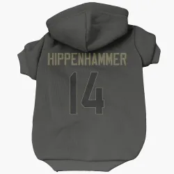 Cincinnati Bengals Mac Hippenhammer Black Service Pet Hoodie for Dog & Cat