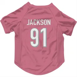 Cincinnati Bengals McKinnley Jackson Pink Pet Jersey for Dog & Cat