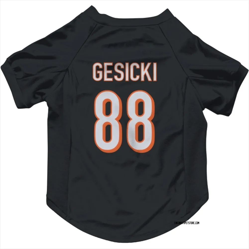 Cincinnati Bengals Mike Gesicki Black Pet Jersey for Dog & Cat